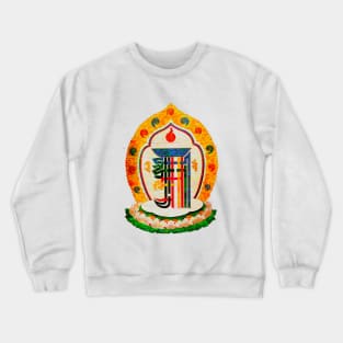 yantra di kala chakra Crewneck Sweatshirt